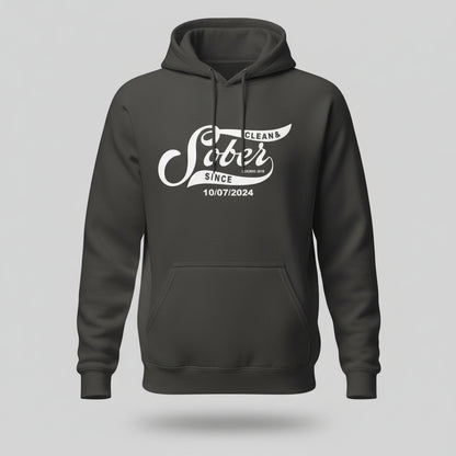 Sober Since Recovery Hoodie product photo (view 30)