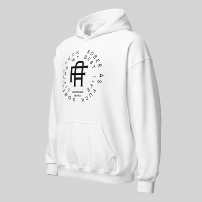 Living My Best Life Recovery Hoodie featuring the design (view 11)