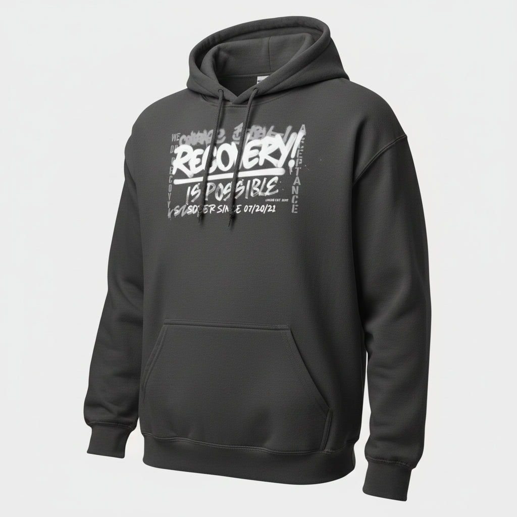 Recovery Is Possible for Women Recovery Hoodie side view (view 16)
