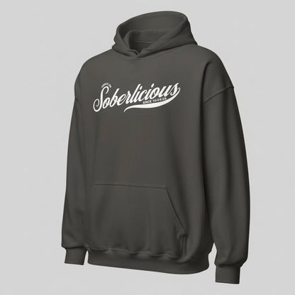Soberlicious Recovery Hoodie lifestyle view (view 15)