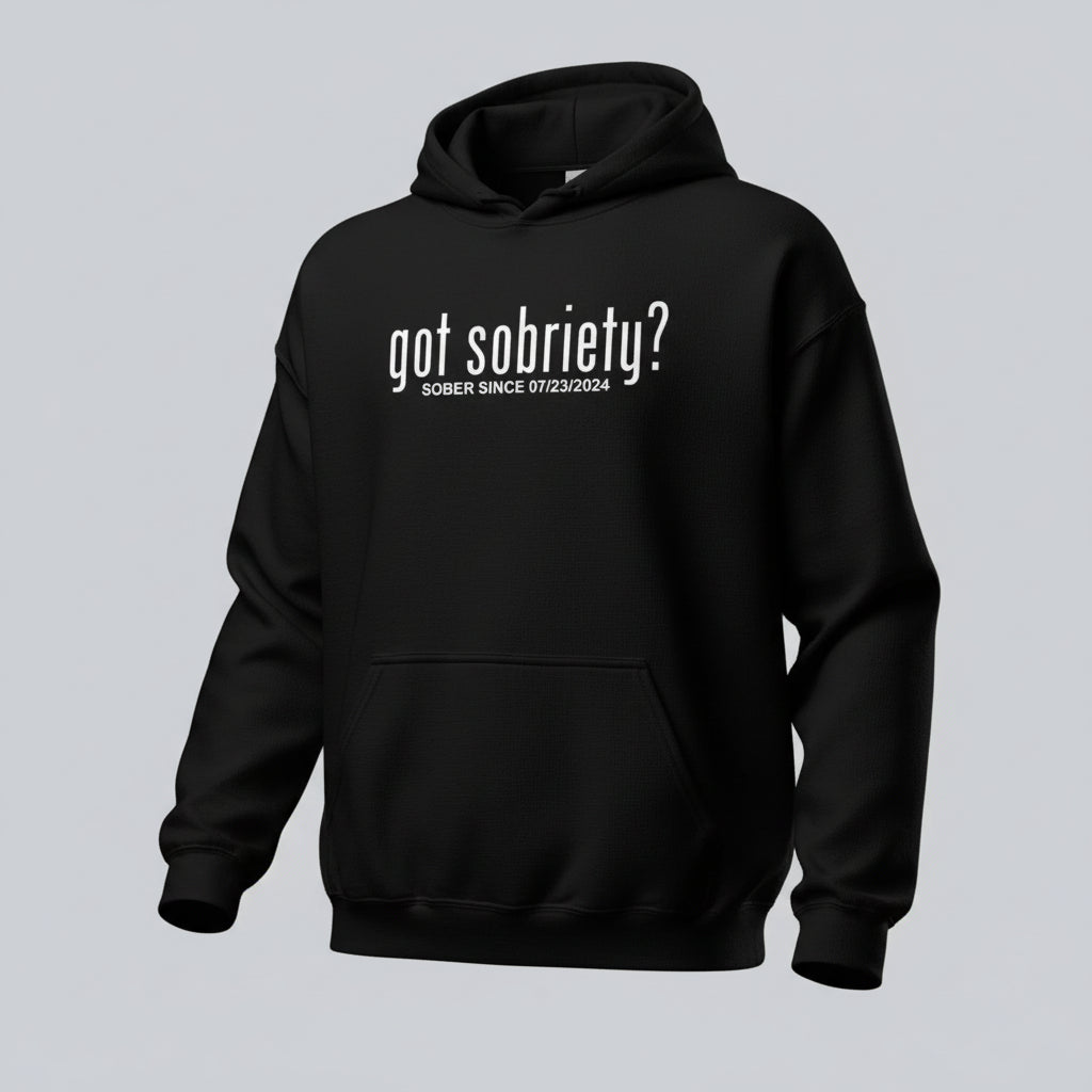 Got Sobriety Recovery Hoodie product photo (view 10)