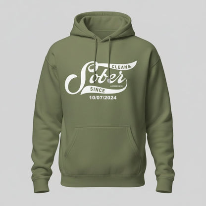 Sober Since Recovery Hoodie graphic detail (view 24)