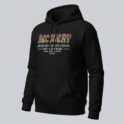Recovery Rocks Recovery Hoodie packaging detail (view 8)