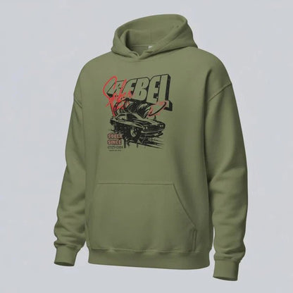 Sober Rebel Custom Sobriety Date Recovery Hoodie close-up view (view 12)