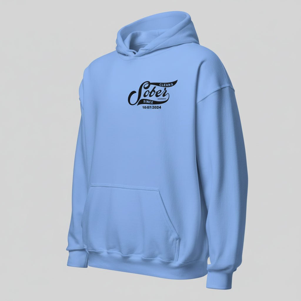 Sober Since Recovery Hoodie packaging detail (view 28)