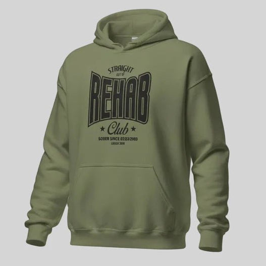 Rehab Recovery Hoodie close-up view (view 12)