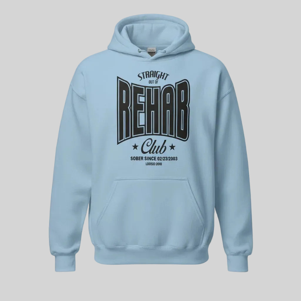 Rehab Recovery Hoodie graphic detail (view 34)