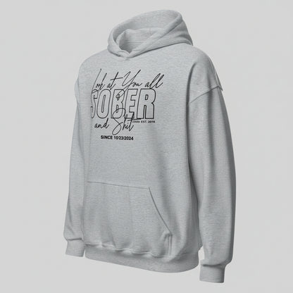 Look at You Sober Recovery Hoodie packaging detail (view 28)