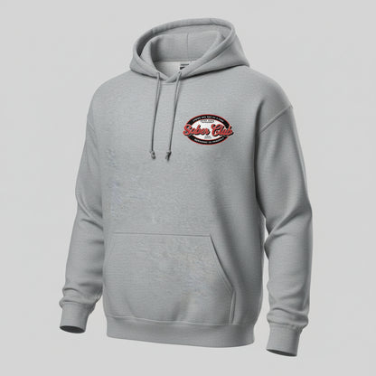 Sober Club Badge Recovery Hoodie graphic detail (view 14)
