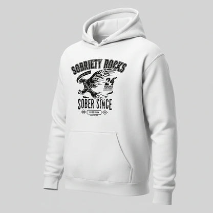 Sober Since Recovery Hoodie graphic detail (view 34)