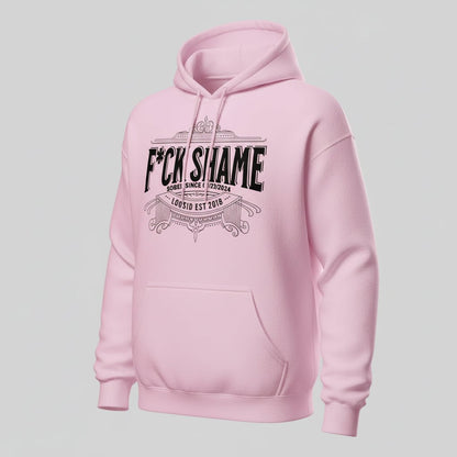 F*ck Shame Recovery Hoodie side view (view 16)