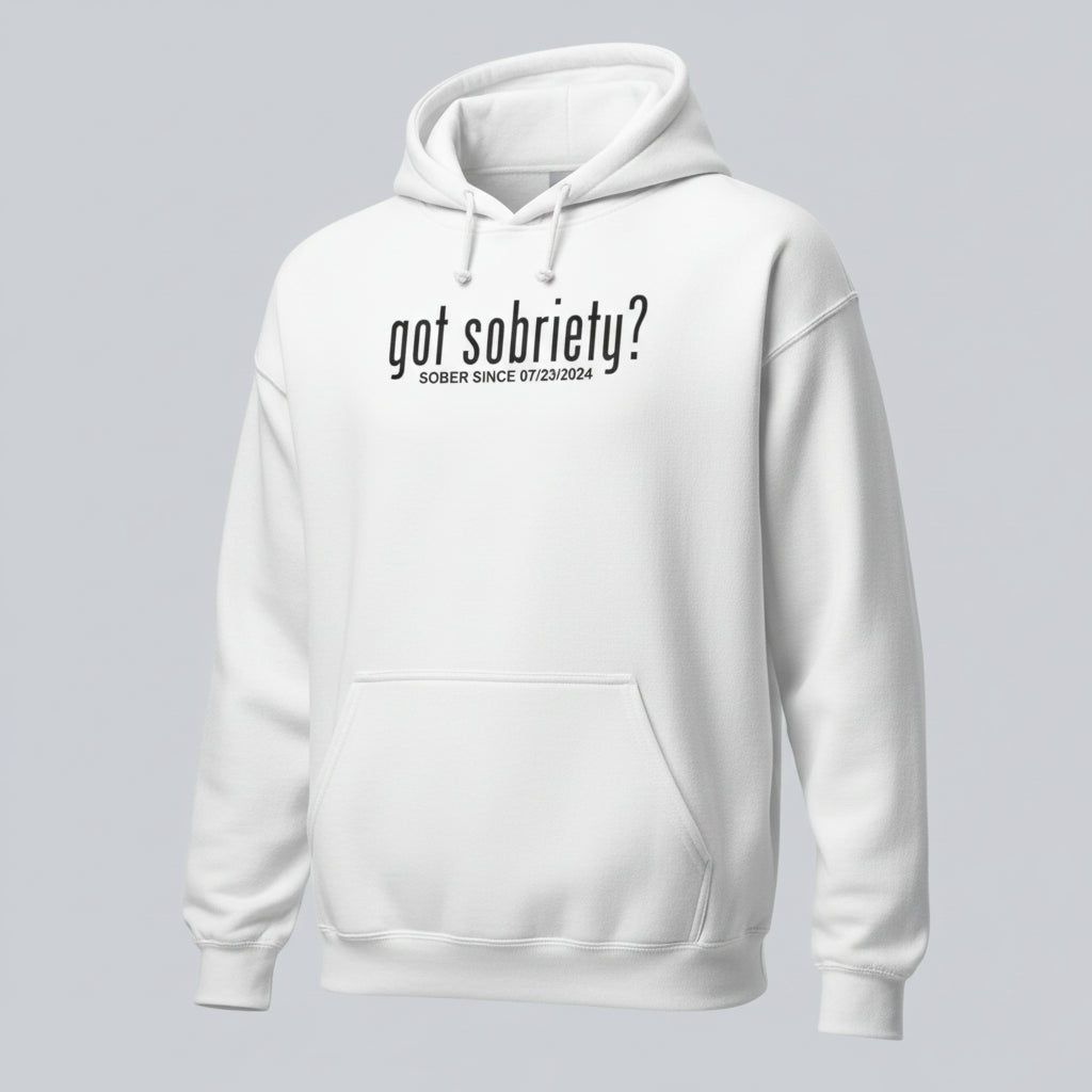 Got Sobriety Recovery Hoodie product photo (view 10)