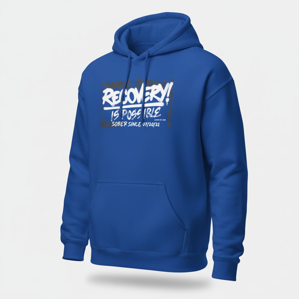 Recovery Is Possible for Women Recovery Hoodie close-up view (view 12)