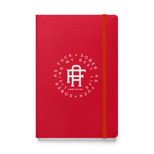 Sober As F*ck Hardcover Notebook