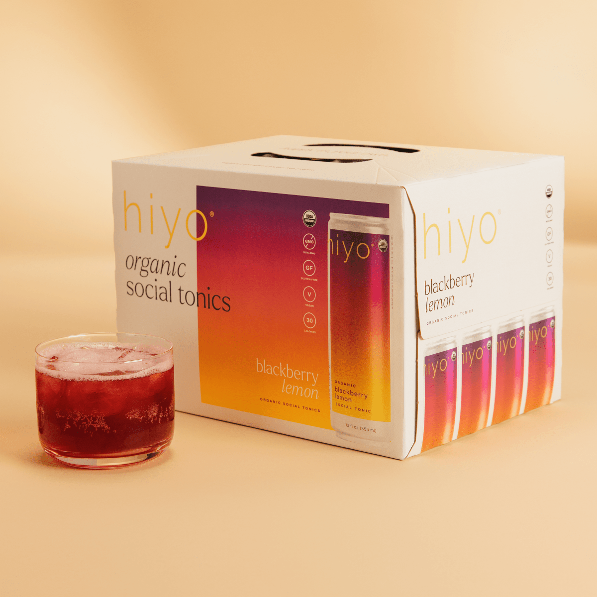 Loosid blackberry lemon Sobriety Gift featuring the design