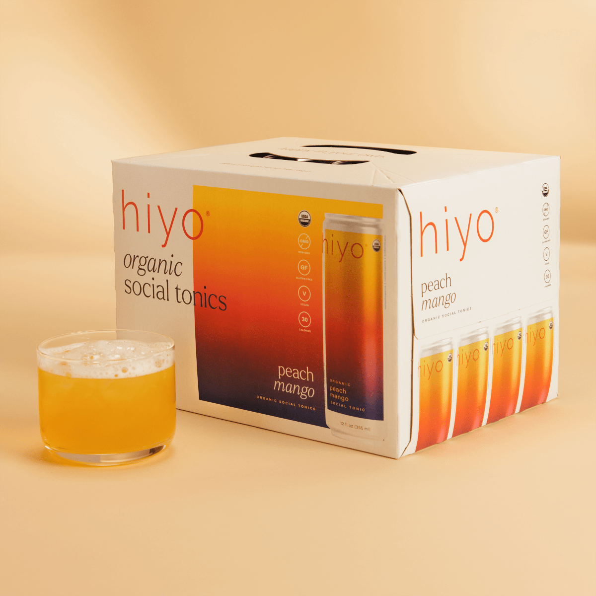 Loosid peach mango Sobriety Gift featuring the design