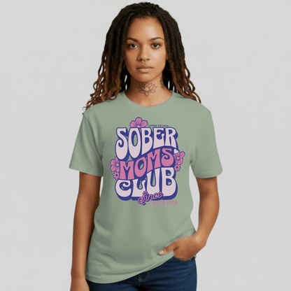 Sober Moms Sober T Shirt fit detail (view 19)