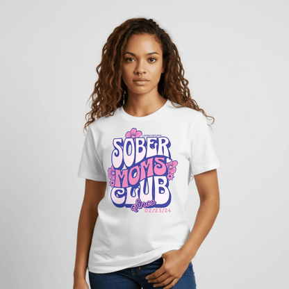 Sober Moms Sober T Shirt lifestyle view (view 25)