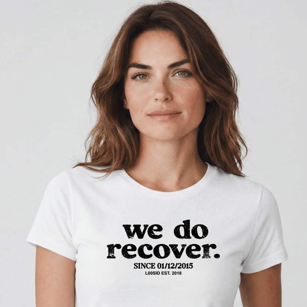 Sober T Shirt | Women's We Do Recover Tee