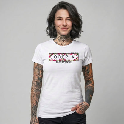 Sober T Shirt | Women's Sober AF Tee