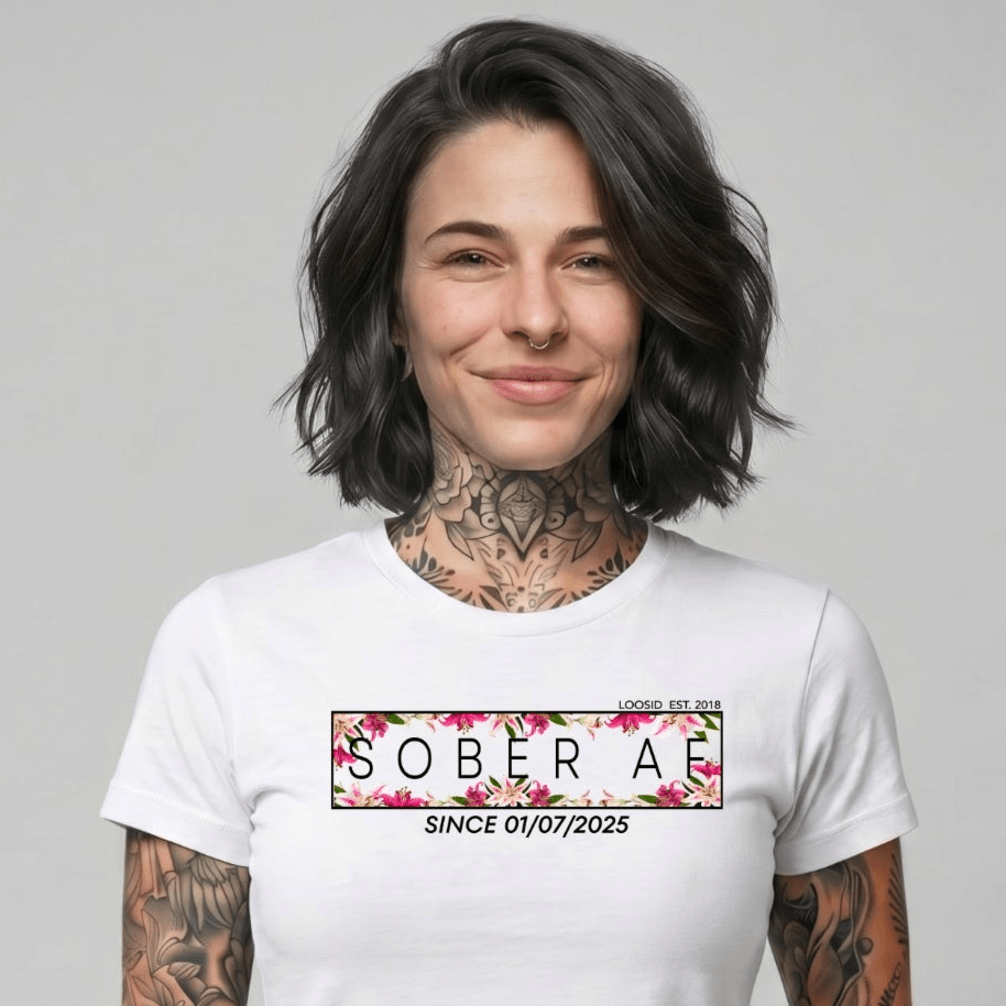 Sober T Shirt | Women's Sober AF Tee