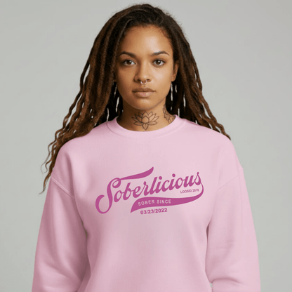 Soberlicious Recovery Hoodie graphic detail (view 24)