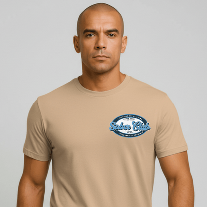 Sober Club Sober T Shirt side view (view 16)