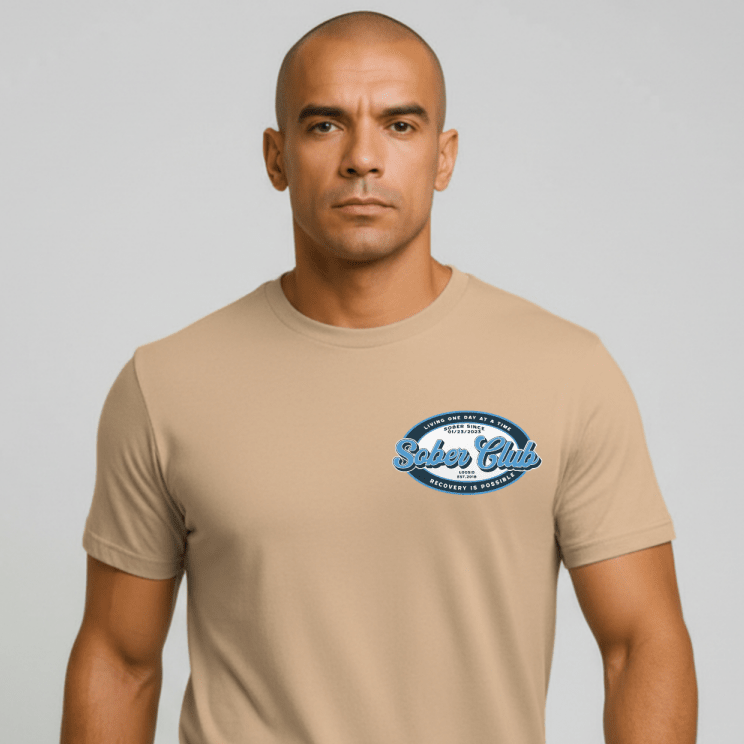 Sober Club Sober T Shirt side view (view 16)