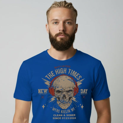 High Times Sober T Shirt fit detail (view 9)