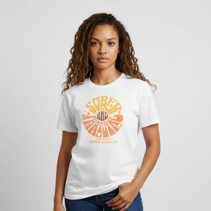 Sober and Thriving Sober T Shirt lifestyle view (view 5)
