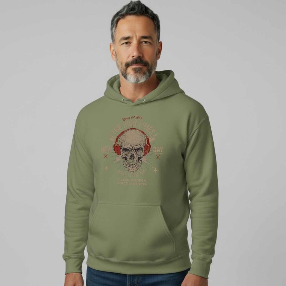 High Times Recovery Hoodie back view (view 17)