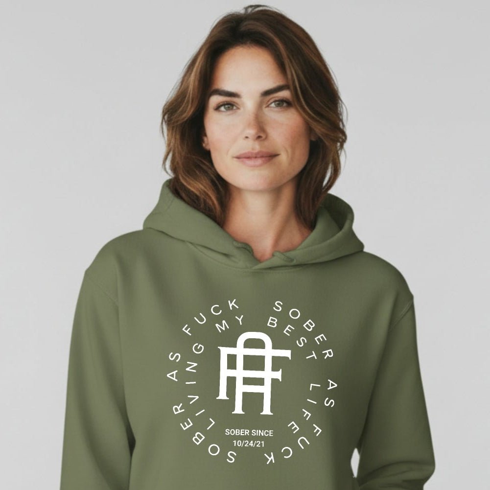 Living My Best Life Recovery Hoodie side view (view 36)