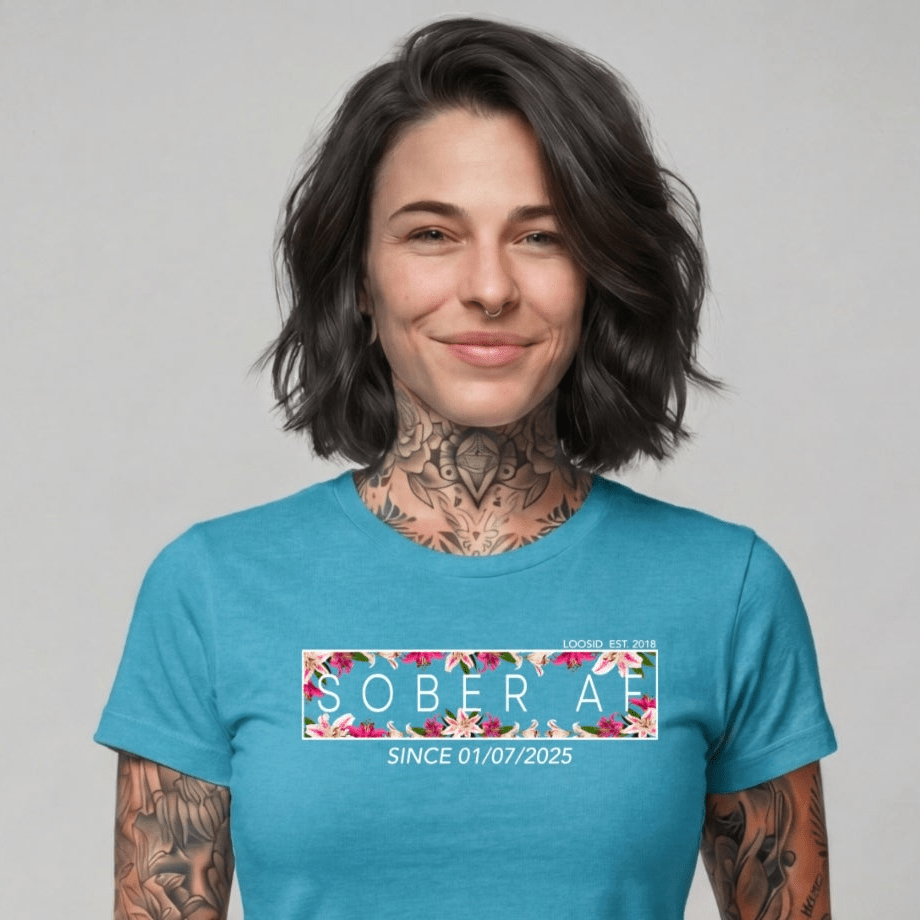 Sober T Shirt | Women's Sober AF Tee