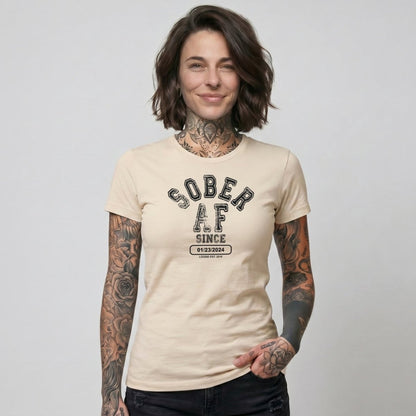 Sober T Shirt | Women's Sober AF Tee