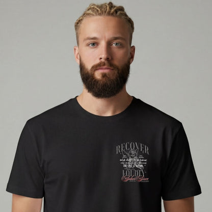 Recover Loudly Limited-Edition T-Shirt with Recovery Date