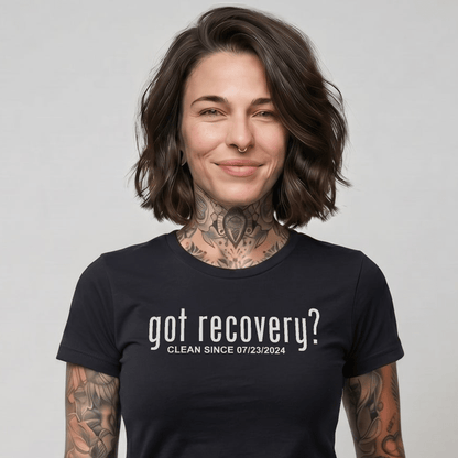 Got Recovery Sober T Shirt side view (view 6)