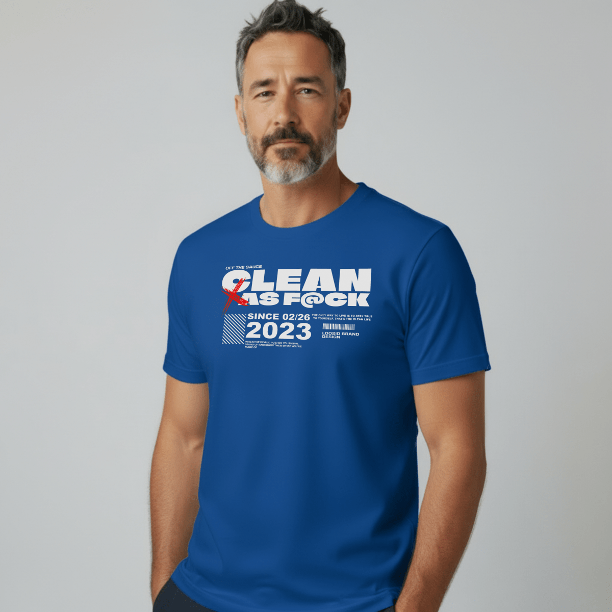 Recovery Year Men's Sobriety Sober T Shirt lifestyle view (view 25)