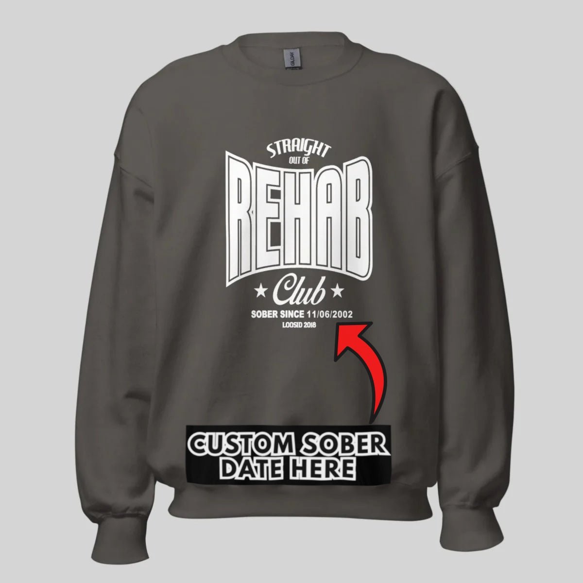 Rehab Recovery Hoodie fit detail (view 19)