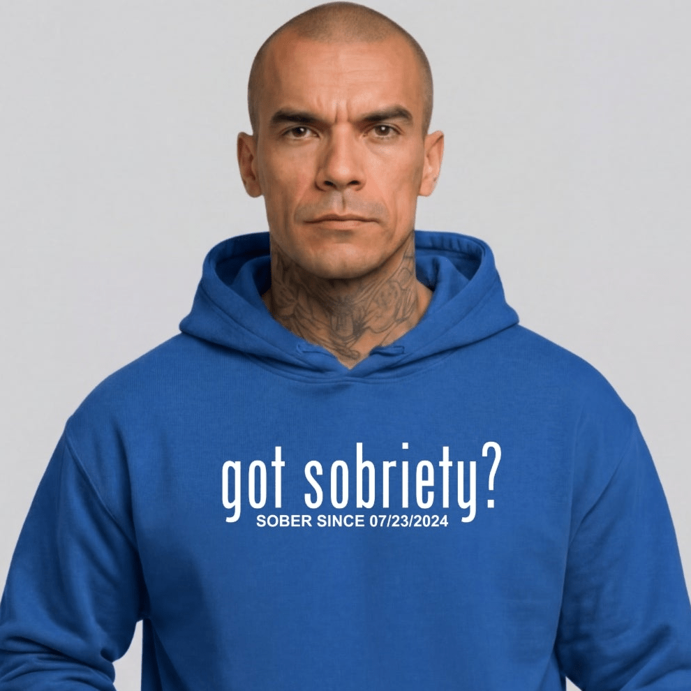 Recovery Hoodie | Men's Got Sobriety? Hoodie