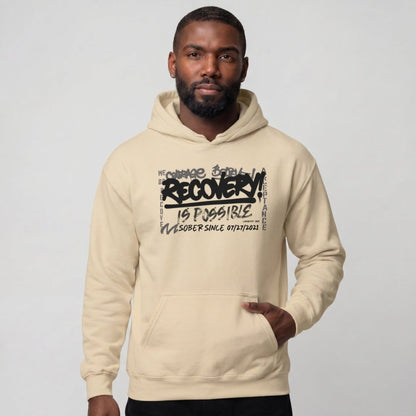 Recovery Hoodie | Men's Recovery Is Possible Hoodie
