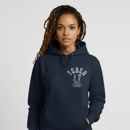Sober AF Recovery Hoodie packaging detail (view 8)