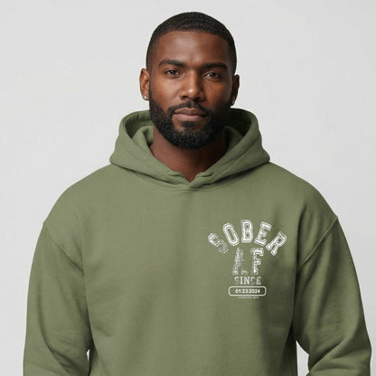 Sober AF Since Recovery Hoodie packaging detail (view 28)