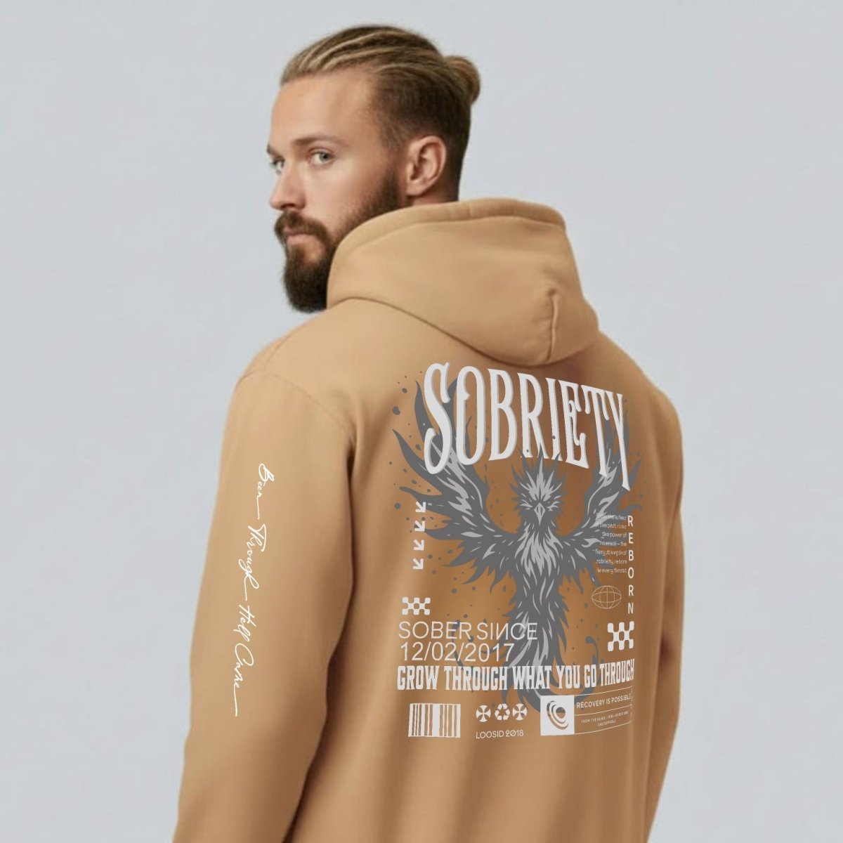 Phoenix Reborn Recovery Hoodie Limited Edition | Sober Hoodie
