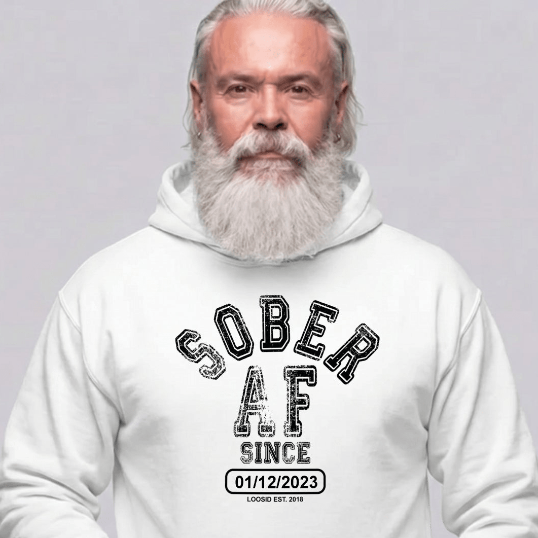 Recovery Hoodie | Men's Sober AF Hoodie