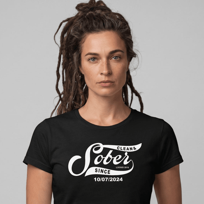 Sober T Shirt | Women's Sober Since Tee