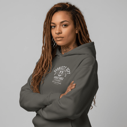 Sobriety Dept Sober AF Recovery Hoodie product photo (view 20)