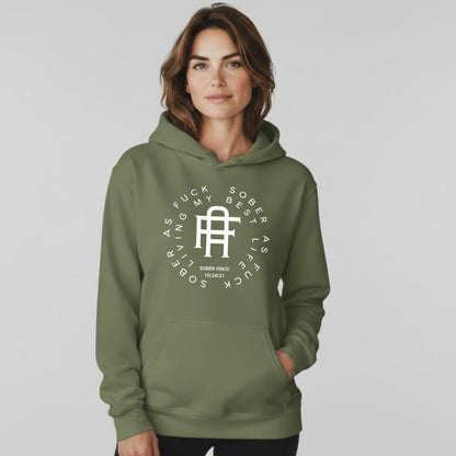 Living My Best Life Recovery Hoodie back view (view 37)
