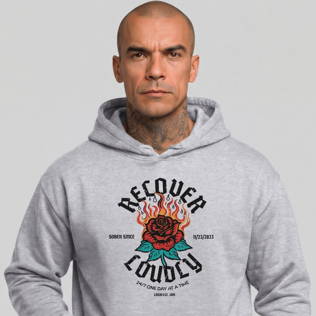 Recovery Hoodie | Men's Recover Loudly Hoodie