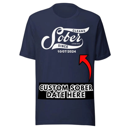 Sober Since Sober T Shirt packaging detail (view 8)
