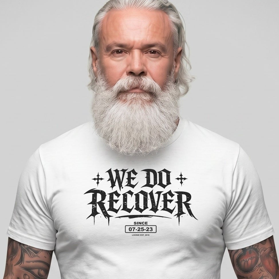Sober T Shirt | Men's We Do Recover Tee